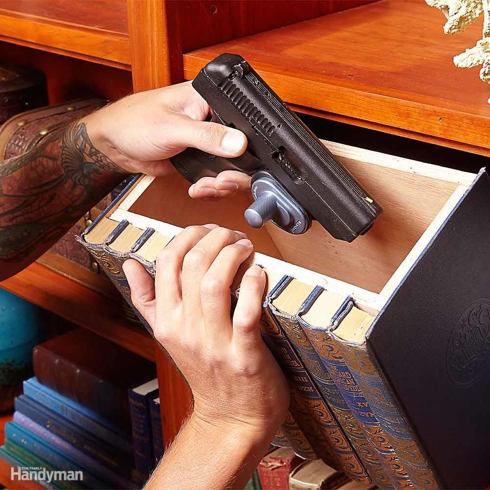 The Old Hollowed-Out-Book Trick