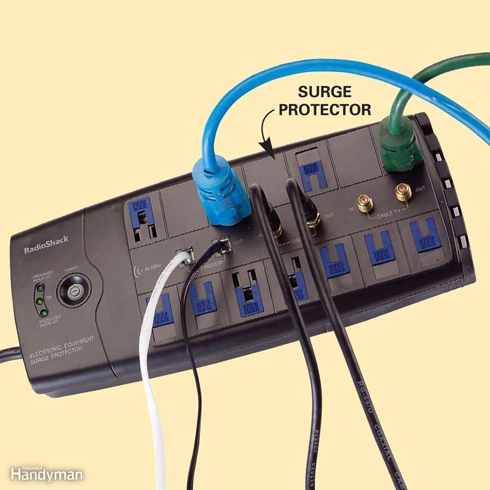 Install Surge Protectors to Protect your Microprocessors