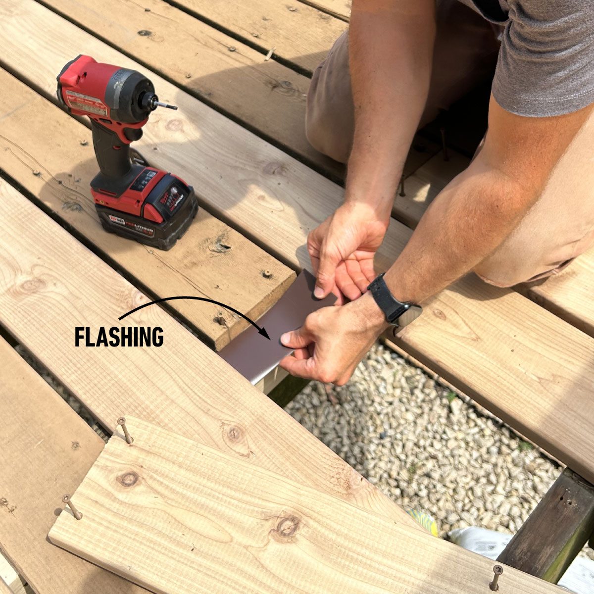 Install Flashing