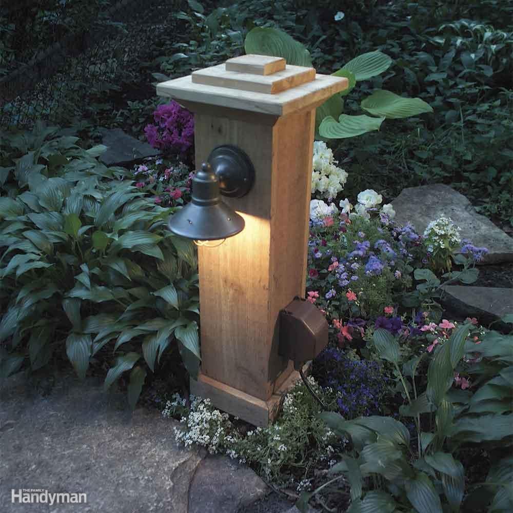 Install Outdoor Lighting and an Extra Outlet