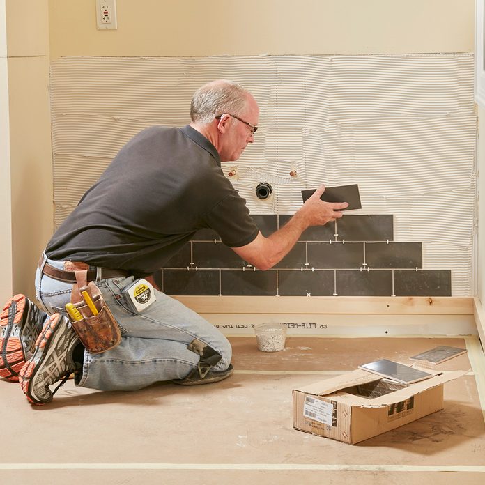 Set the full tiles