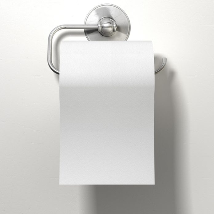 hanging toilet paper over or under