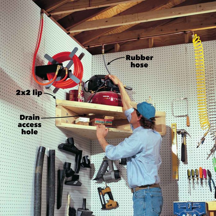 small workshop solutions air compressor stand