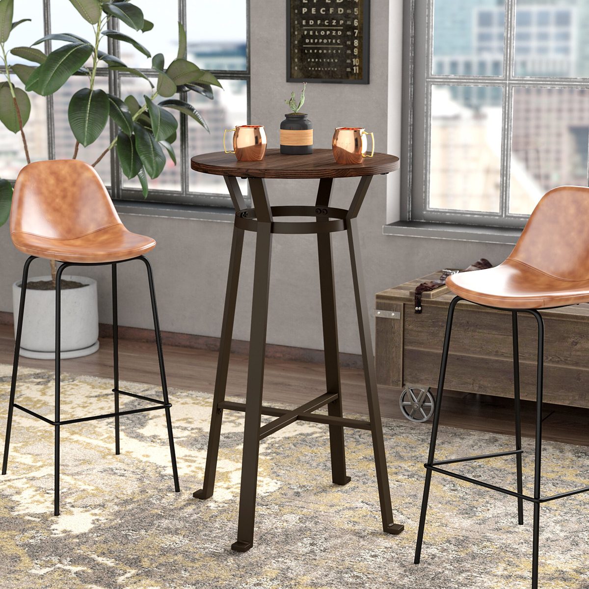 Best Bar Overstreet Bar Table
