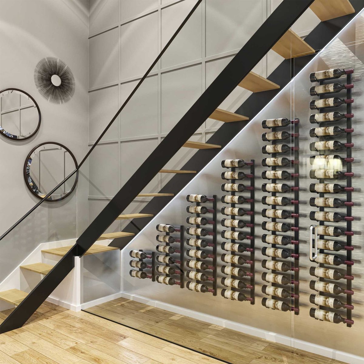 W Series Under The Stairs Wine Rack Kit Ecomm Etsy.com