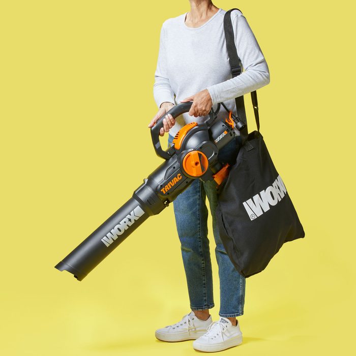 Worx Trivac Three In One Electric Leaf Blower Vacuum Mulcher